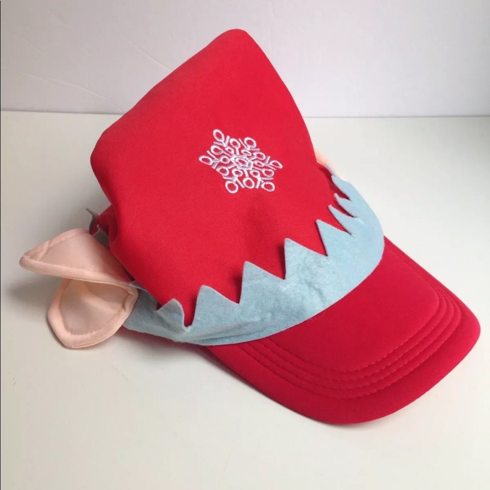 Hallmark Elf Ears Adult Baseball Cap Christmas Holiday Party Fun NWT